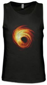 Black Hole Herren Tank Top Geek Nerd Space Station Cosmos Planets Picture Love - Picture 1 of 1