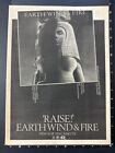 Earth Wind And Fire   Raise 15X11 1984 Poster Size Advert L290