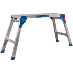 Sealey Aluminium 2 Step Hop Up Work Platform - Picture 1 of 4