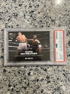 2017 Topps Now Card Floyd Mayweather Conor McGregor PSA 10 POP 23 - Picture 1 of 2