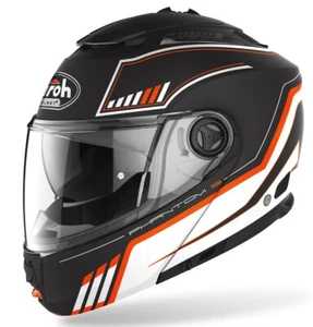 Casco Helmet Modular con Apertura Airoh PHANTOM S Beat Orange Matt Black TG S - Imagen 1 de 3
