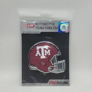 NCAA - Texas A&M Aggies Heavy Duty Aluminium Helmet Emblem - Picture 1 of 7