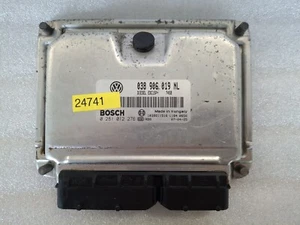 Seat Ibiza Skoda Motorsteuergerät Steuergerät Engine Control unit 038906019NL - Picture 1 of 4