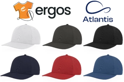 ATLANTIS CAPPELLO Visiera Media Idrorepellente Protezione UV Fascia Antisudore - Immagine 1 di 4