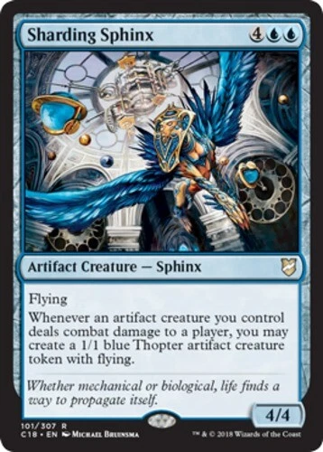Sharding Sphinx ~ Lightly Played Commander 2018 MTG Magic UltimateMTG Blue Card - Image 1 of 1