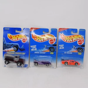 Hot Wheels Mattel Cars Speed Shark 458 GT Racer 468 Oshkosh Snowplow 201 New - Picture 1 of 9