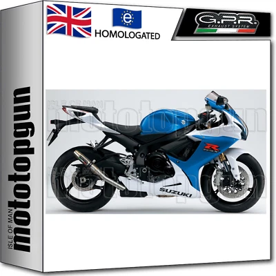GPR EXHAUST HOM DEEPTONE STAINLESS STEEL SUZUKI GSX-R 750 K8 2010 10 - Image 1 of 3