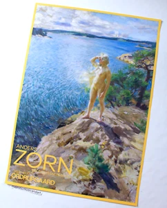 ANDERS ZORN ORIGINAL 2021 LARGE EXHIBITION POSTER - Picture 1 of 4