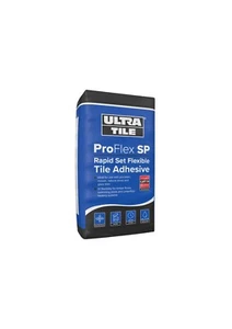 Ultra Tile White Flexible Rapid Set Tile Adhesive for Tiles an - All Sizes - Picture 1 of 5