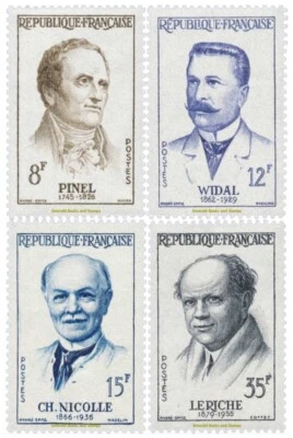 EBS France 1958 - French Physicians - Grands Médecins - YT 1142-1145 - MNH** - Image 1 of 4