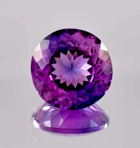 Natural Purple-Gray Ceylon Musgravite Round Cut Loose Gemstone GIT Certified - Picture 1 of 5