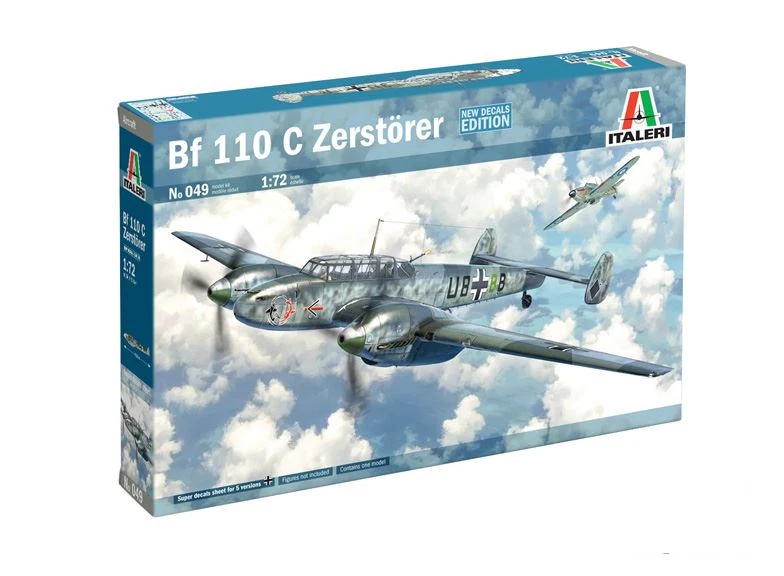 Italeri  049 Messerschmitt Bf-110C "Zerstörer" | 1:72 - Immagine 1 di 1