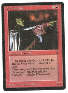 ►Magic-Style◄ MTG - Orc General - The Dark English - Played - Picture 1 of 1