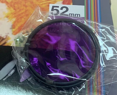 Vivitar 52mm FLD FILTER Fluorescent Light Correction to Create Natural Skin Tone - Image 1 of 4