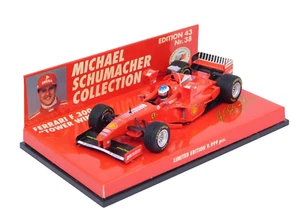 Michael Schumacher Ferrari F300 Tower Wing Minichamps 1:43 510984333 Formel 1 - Bild 1 von 3