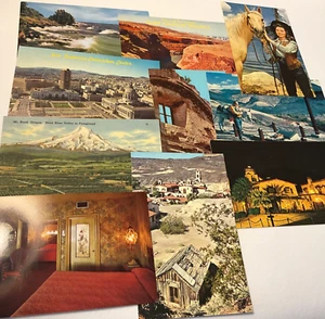 Vintage bis Modern USA Postkarten Lot 40 unbenutzt verschiedene Orte - Bild 1 von 8
