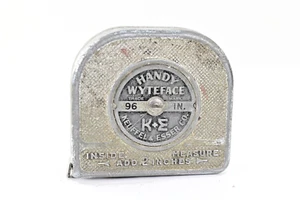 Vintage K+E Keuffel & Esser Co. Handy Wyteface 96 Inc Tape Measure Made in USA - Picture 1 of 5
