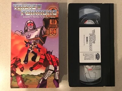 The Original Transformers Vol. 4: The Key to Vector Sigma (VHS, 1999) Rhino - Image 1 of 3