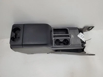 2017-2020 Ford F150 Floor Center Console Assembly Black Gray Without Side Trims Foto 1 de 4