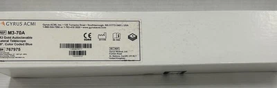 Telescopio Lateral ACMI M3-70A M3 Dorado Autoclave 70 Grados Color Codificado Azul. Foto 1 de 4