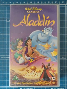 Walt Disneys Aladdin (1st Classics Edition) Robin Williams (PAL VHS) - Bild 1 von 5