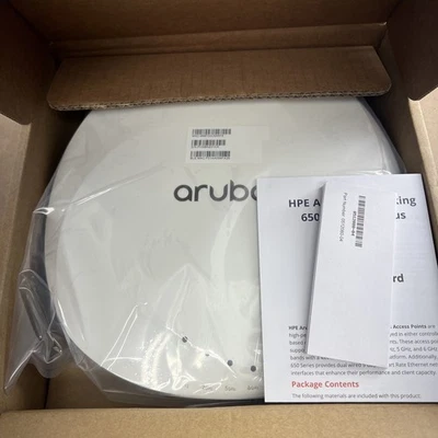 Sealed ARUBA AP-655 Campus Wireless Access Point Hewlett Packard R7J39A - Image 1 of 4