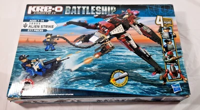 BATTLESHIP BUILDING SET ALIEN  STRIKE by HASBRO KRE-O 38955 Near complete. - Image 1 of 4