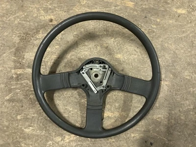 SUZUKI SJ 410 SJ413 SAMURAI LENKRAD 3 SPEICHEN GRAU GEBRAUCHT OHNE HUPENKNOPF ! - Bild 1 von 2