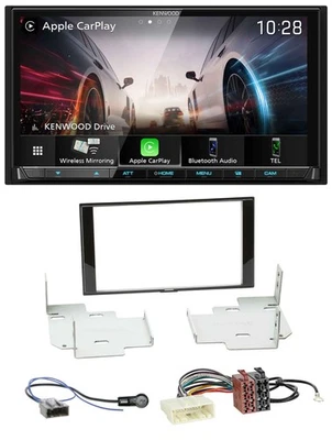 Kenwood MP3 2DIN USB DAB Bluetooth Autoradio für Nissan Micra Note ab 2013 - Bild 1 von 4