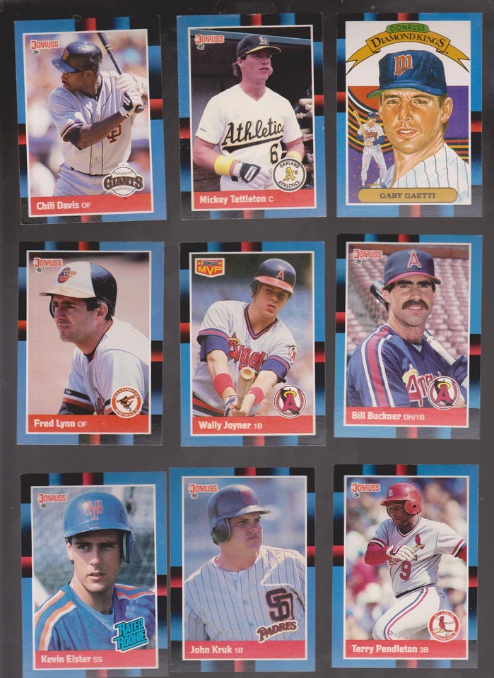 1987-1988 Donruss U Pick Collection Set Lot -- Get 40% off!! - Image 1 of 1