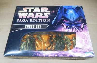 Parker Brothers Star Wars Saga Edition Chess Set NIB New 2004 - Image 1 of 4