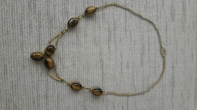 Collana arg 925 con occhio di tigre  - Immagine 1 di 4