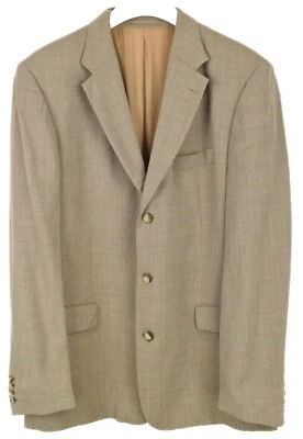 Hugo Boss Angelico Blazer Men (EU) 55 Wool Lined Notch Lapel Single Breasted - Image 1 of 4
