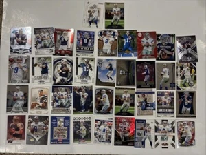 Lote (38) Tarjetas de Fútbol Tony Romo Base Inserto Cromo Paralelo Vaqueros - Imagen 1 de 8