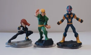 Disney Infinity Figures Marvel Black Widow Iron Fist Nova damaged Video Game Toy - Picture 1 of 20