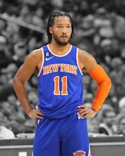 New York Knicks JALEN BRUNSON Glossy 8x10 Photo Spotlight Print Poster