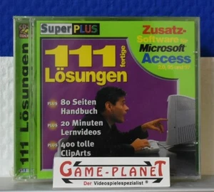 111 soluciones terminadas PC nueva lámina software adicional para Microsoft Access curso aprendizaje - Imagen 1 de 2