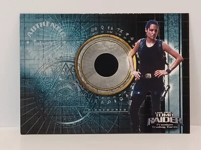 Inkworks LARA CROFT Tomb Raider ANGELINA JOLIE COSTUME CARD PW1 CAMBODIA Outfit  - Image 1 of 2