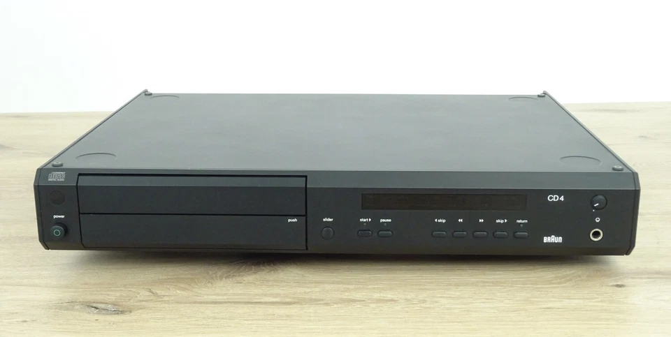 CD Spieler Braun Atelier HiFi CD4, Schwarz, sehr guter Zustand, SGCd4sw - Bild 1 von 4