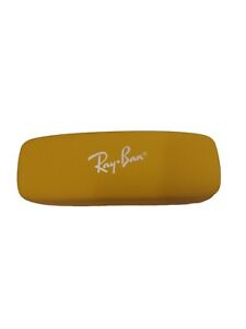 Ray-Ban Case. NEW! C Yellow, Red Inside. Fits Readers, or Kid's Size.