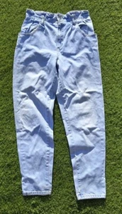Jeans Vintage 80er 90er Nada Nuff Casuals hellblau Größe 7 Damen  - Bild 1 von 7