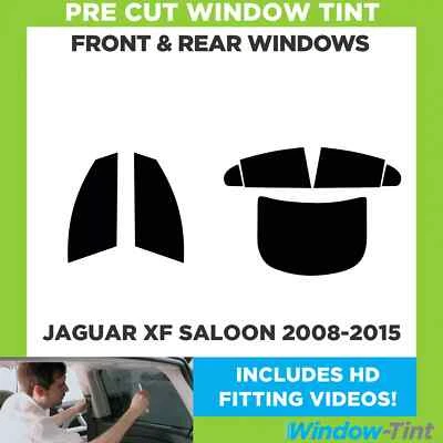For Jaguar XF 4-Door Berlina 2008-15 Full Pre Cut Window Tint Kit Front & Rear - Image 1 of 4