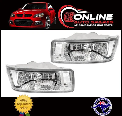 Front Fog Light PAIR fit Holden Rodeo RA 03~06 driving spot lamp rh lh - Image 1 of 2