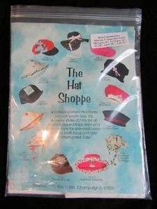 Baby Hats Caps Sewing Pattern Infant Bonnets Toddler Childs UNCUT - Picture 1 of 8