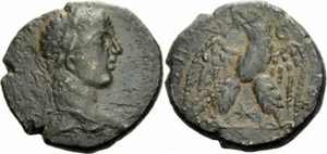Elagabal Antiochia Orontes Syrien Æ Tetradrachme 219 Adler Kranz Vgl. McAlee 758 - Picture 1 of 1
