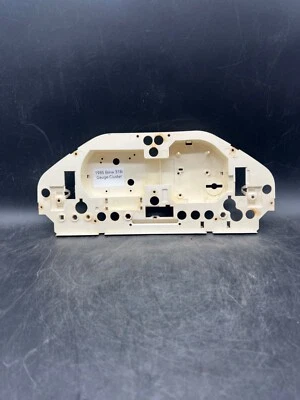 1984-1993 BMW 318i OEM Instrument Gauge Cluster Part Back Panel Mount 128501B03 - Image 1 of 4