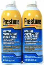 (2) Prestone Winter Protect Diesel Fuel Treatment - Fights Gelling -  16 Oz