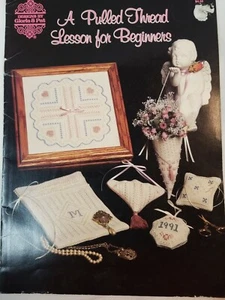 Gloria & Pat  PULLED THREAD FOR BEGINNERS  Embroidery Guide and Patterns (11) - Bild 1 von 4