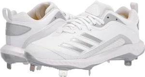 Adidas Icon 6 Bounce Cleats Men Size 14.5 White Shoes Athletic EG7602 NWT - Picture 1 of 5