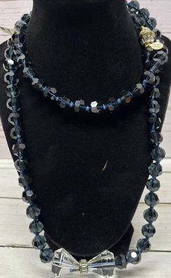 Nuevo Con Etiqueta Heidi Daus Disney lleno de posibilidades Collar Cristal Azul Cristal Foto 1 de 4